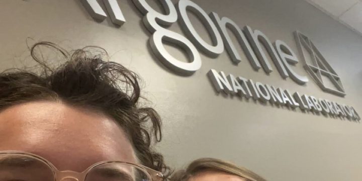 Heidi and Allison at Argonne National Laboratory